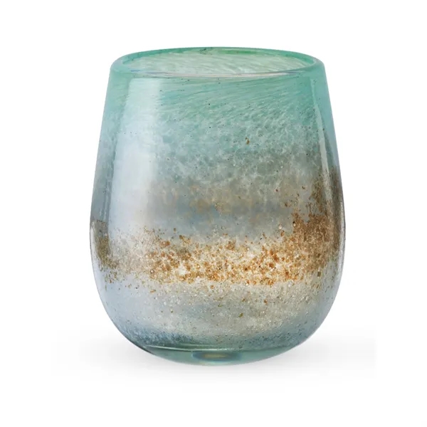 Twine Living® Playa Bonita Stemless Recycled Wine Glass - Twine Living® Playa Bonita Stemless Recycled Wine Glass - Image 6 of 7