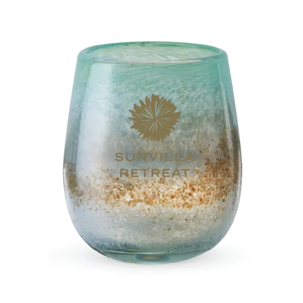 Twine Living® Playa Bonita Stemless Recycled Wine Glass - Twine Living® Playa Bonita Stemless Recycled Wine Glass - Image 7 of 7