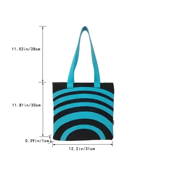 Custom 3D Knitted Tote Bag - Custom 3D Knitted Tote Bag - Image 1 of 2