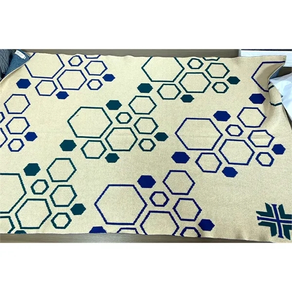 Custom Woven Knit Blanket - Custom Woven Knit Blanket - Image 0 of 1