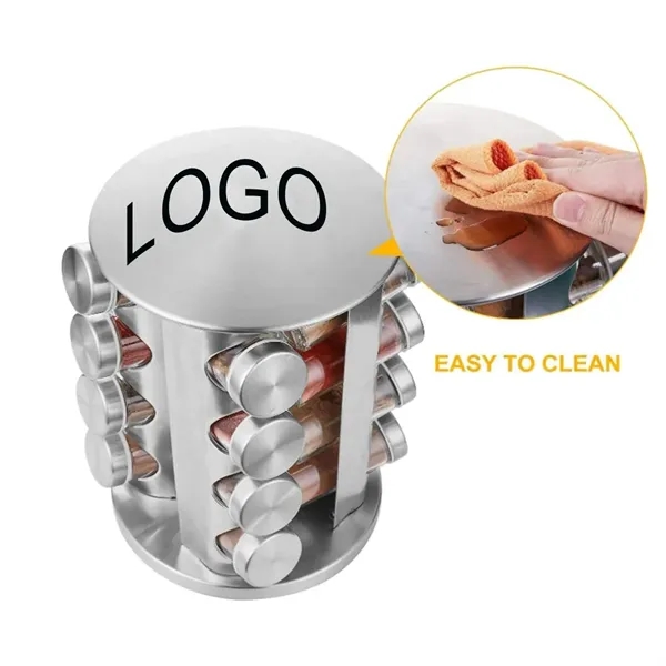 High Quality Rotating Tabletop Spice Rack - High Quality Rotating Tabletop Spice Rack - Image 0 of 6