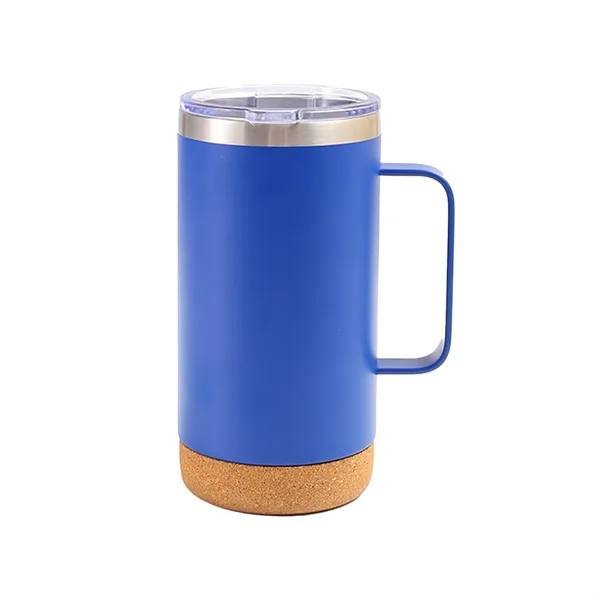 16oz Tumbler With Handle  Wooden Bottom - 16oz Tumbler With Handle  Wooden Bottom - Image 3 of 3