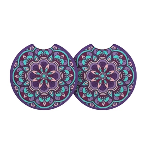 2.5 Inch Neoprene Coaster For Car - 2.5 Inch Neoprene Coaster For Car - Image 1 of 3