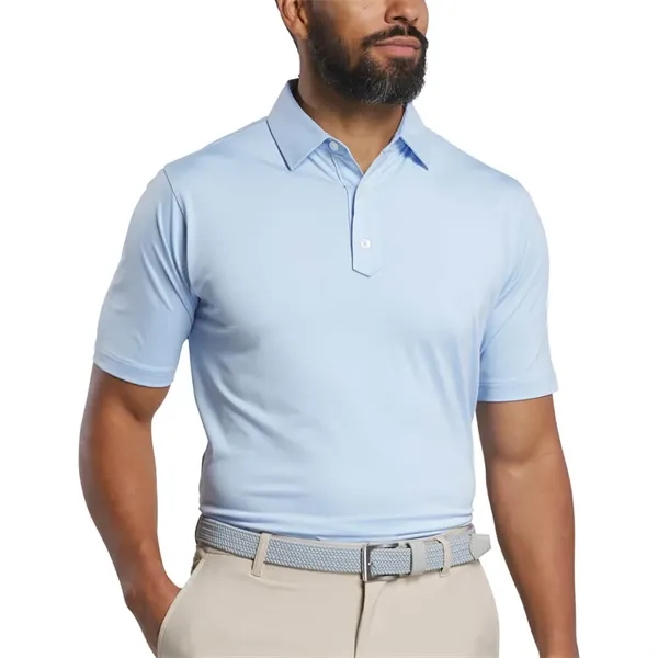 Footjoy Men Solid Lisle Set on Placket - Footjoy Men Solid Lisle Set on Placket - Image 6 of 12