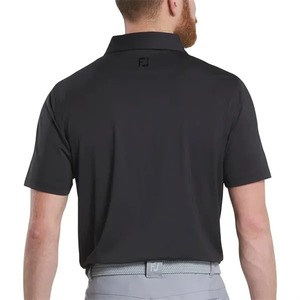 Footjoy Men Solid Lisle Set on Placket - Footjoy Men Solid Lisle Set on Placket - Image 1 of 12