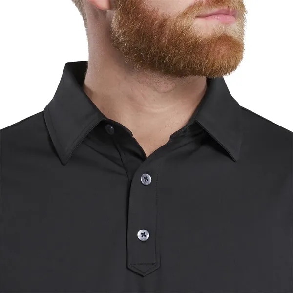 Footjoy Men Solid Lisle Set on Placket - Footjoy Men Solid Lisle Set on Placket - Image 2 of 12