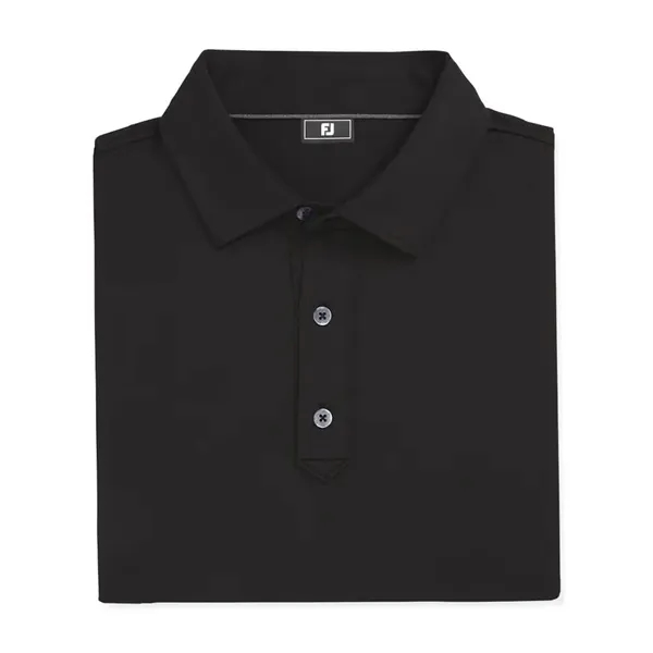 Footjoy Men Solid Lisle Set on Placket - Footjoy Men Solid Lisle Set on Placket - Image 3 of 12