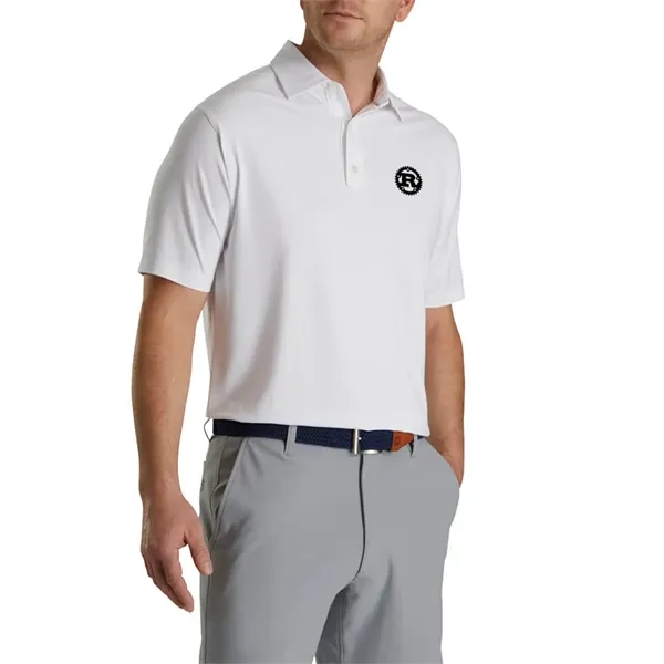 Footjoy Men Solid Lisle Set on Placket - Footjoy Men Solid Lisle Set on Placket - Image 11 of 12