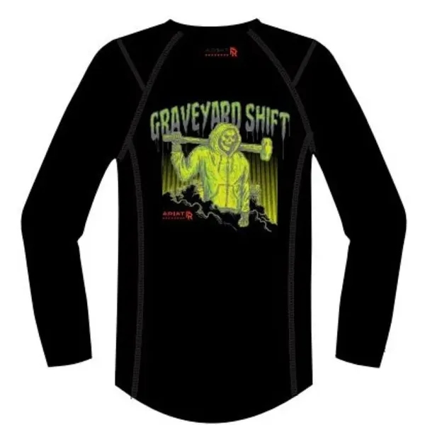 Men's FR Air Graveyard Shift T-Shirt, Long Sleeve - Men's FR Air Graveyard Shift T-Shirt, Long Sleeve - Image 0 of 0