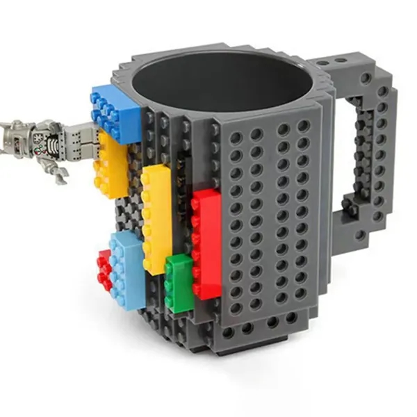 Creative DIY Building Block Mug - Creative DIY Building Block Mug - Image 1 of 3