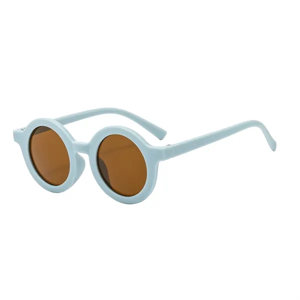 Cute Round Polarized Sunglasses for Kids - Cute Round Polarized Sunglasses for Kids - Image 1 of 3