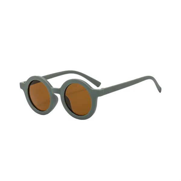 Cute Round Polarized Sunglasses for Kids - Cute Round Polarized Sunglasses for Kids - Image 2 of 3