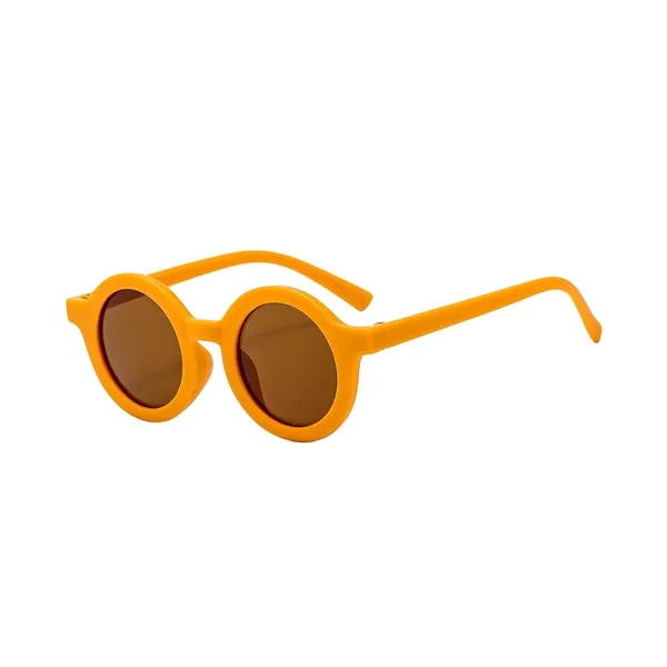 Cute Round Polarized Sunglasses for Kids - Cute Round Polarized Sunglasses for Kids - Image 3 of 3