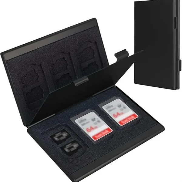 Aluminum Alloy SD Card Case - Aluminum Alloy SD Card Case - Image 4 of 7