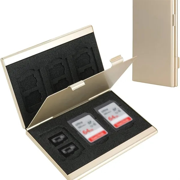 Aluminum Alloy SD Card Case - Aluminum Alloy SD Card Case - Image 5 of 7