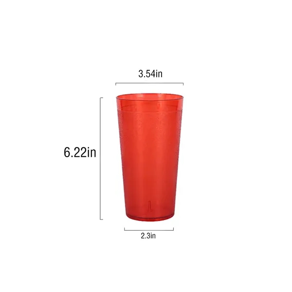 20Oz Frosted Plastic Ps Promotional Tumbler - 20Oz Frosted Plastic Ps Promotional Tumbler - Image 1 of 1