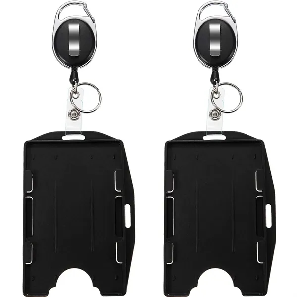 Dual-Slot ID Card Holder - Dual-Slot ID Card Holder - Image 0 of 3