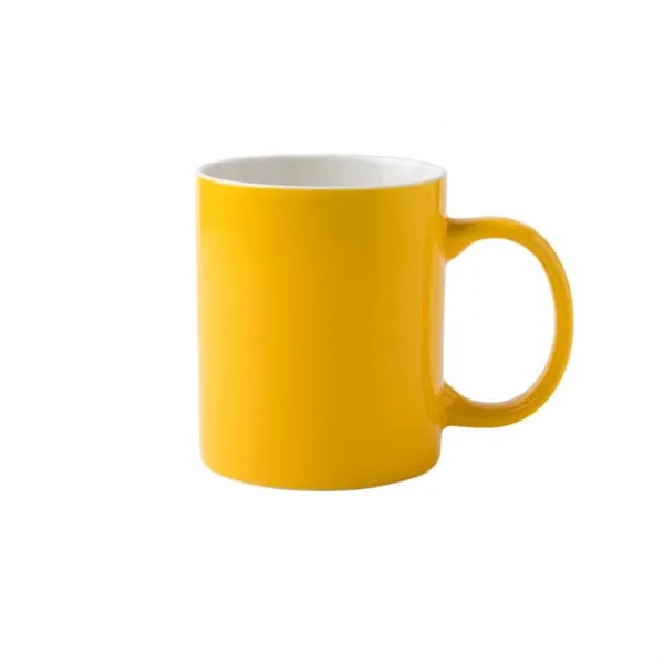 11 oz Porcelain Coffee Mug with Hanlde - 11 oz Porcelain Coffee Mug with Hanlde - Image 6 of 10