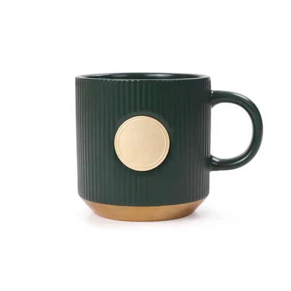 13 OZ Ceramic Striped Coffee Mug - 13 OZ Ceramic Striped Coffee Mug - Image 1 of 5