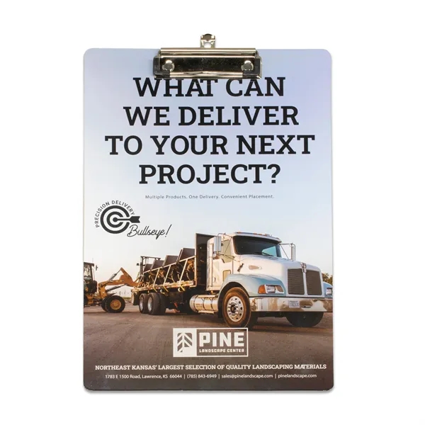 Full Color Process Clipboard 9 x 13 with Metal Clip - Full Color Process Clipboard 9 x 13 with Metal Clip - Image 4 of 4