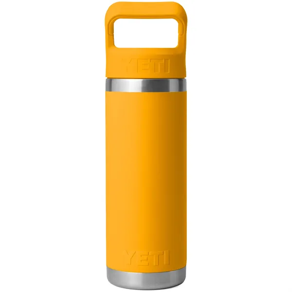YETI® Rambler® 18 Oz Bottle With Color-Matched Straw Cap - YETI® Rambler® 18 Oz Bottle With Color-Matched Straw Cap - Image 14 of 17