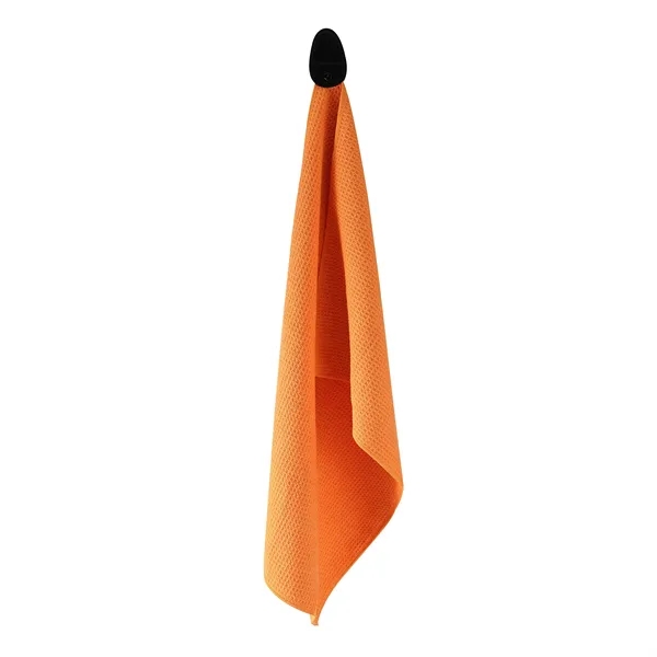 Magnetic Microfiber Golf Towel - Magnetic Microfiber Golf Towel - Image 1 of 3