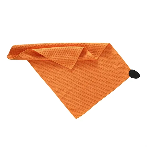 Magnetic Microfiber Golf Towel - Magnetic Microfiber Golf Towel - Image 2 of 3
