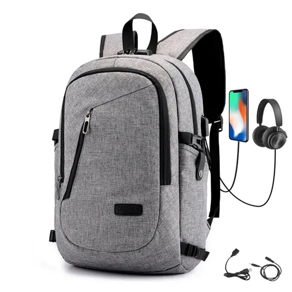 Travel Laptop Backpack Anti Theft - Travel Laptop Backpack Anti Theft - Image 0 of 4