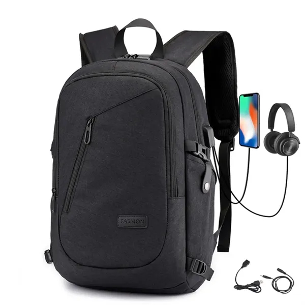 Travel Laptop Backpack Anti Theft - Travel Laptop Backpack Anti Theft - Image 4 of 4