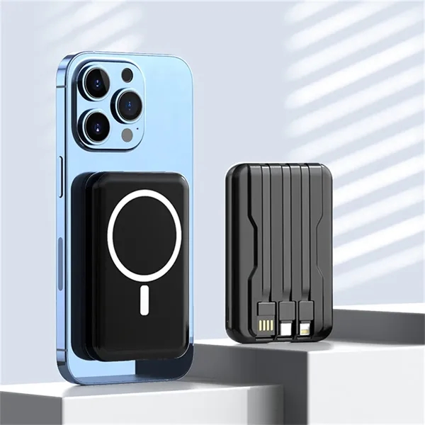 Magnetic Power Bank 10000mAh - Magnetic Power Bank 10000mAh - Image 1 of 4