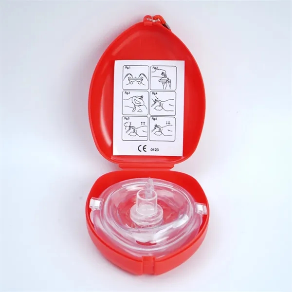 CPR Artificial Respiration Mask First Aid Supplies - CPR Artificial Respiration Mask First Aid Supplies - Image 2 of 3