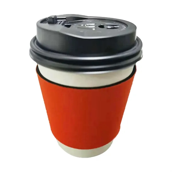 Neoprene Coffee Cup Insulation Sleeves - Neoprene Coffee Cup Insulation Sleeves - Image 1 of 6