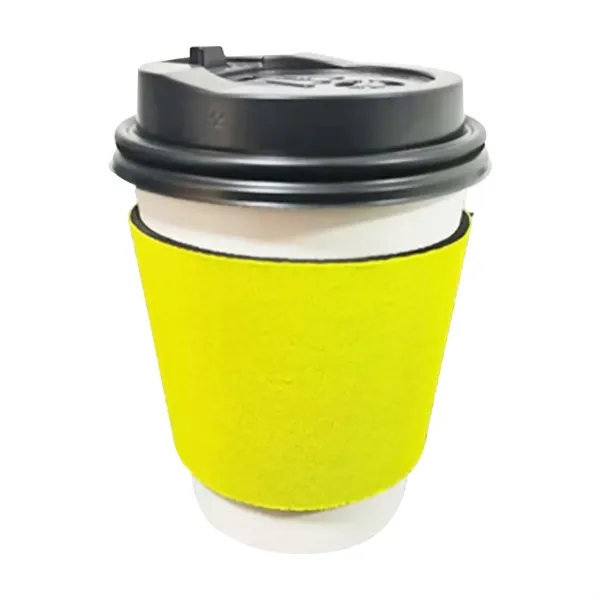 Neoprene Coffee Cup Insulation Sleeves - Neoprene Coffee Cup Insulation Sleeves - Image 3 of 6