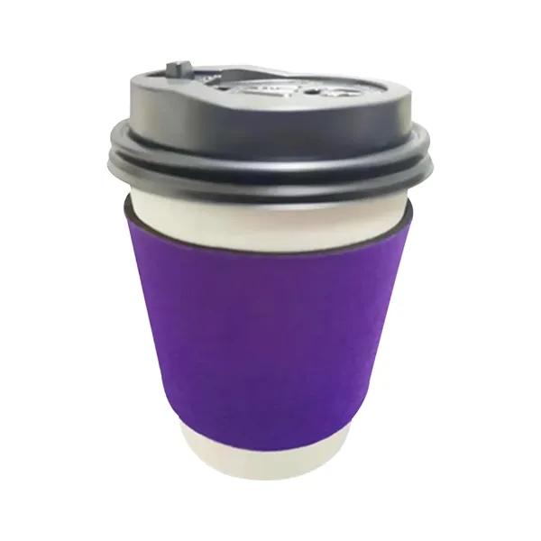 Neoprene Coffee Cup Insulation Sleeves - Neoprene Coffee Cup Insulation Sleeves - Image 4 of 6
