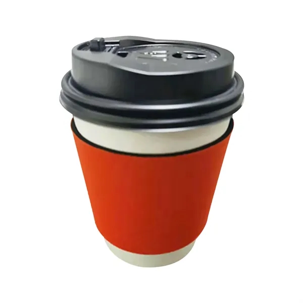 Neoprene Coffee Cup Insulation Sleeves - Neoprene Coffee Cup Insulation Sleeves - Image 5 of 6