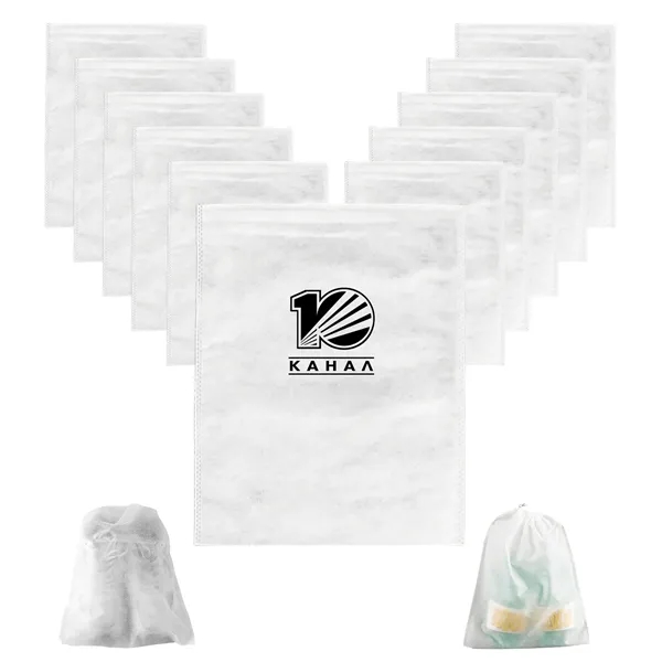Non Woven Travel Dust Proof Shoe Bag - Non Woven Travel Dust Proof Shoe Bag - Image 0 of 3