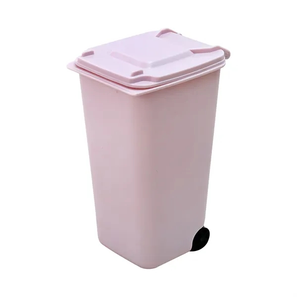 Creative Mini Trash Can Desktop Pen Holder - Creative Mini Trash Can Desktop Pen Holder - Image 4 of 6