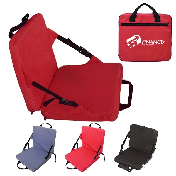 Portable Outdoor Shoulder Cushion Stadium Chair - Portable Outdoor Shoulder Cushion Stadium Chair - Image 0 of 6
