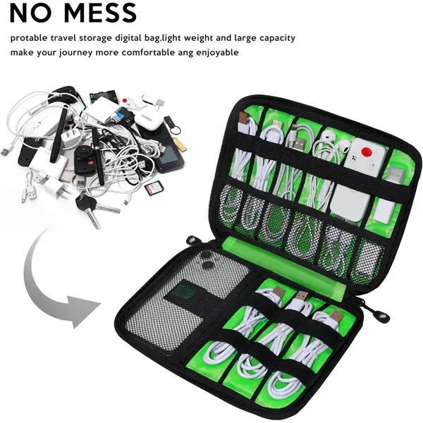 Portable Travel Cable Organizer - Portable Travel Cable Organizer - Image 3 of 3