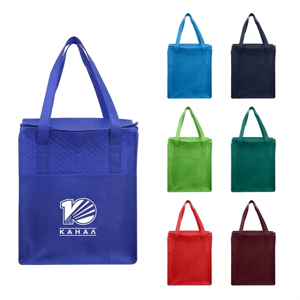 Reusable Non Woven Insulated Lunch Tote Bag - Reusable Non Woven Insulated Lunch Tote Bag - Image 0 of 6