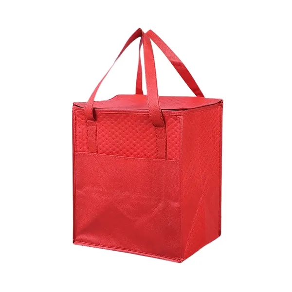 Reusable Non Woven Insulated Lunch Tote Bag - Reusable Non Woven Insulated Lunch Tote Bag - Image 2 of 6
