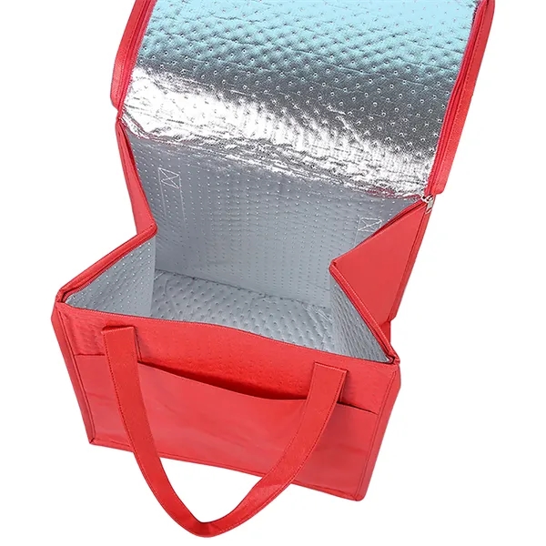 Reusable Non Woven Insulated Lunch Tote Bag - Reusable Non Woven Insulated Lunch Tote Bag - Image 3 of 6