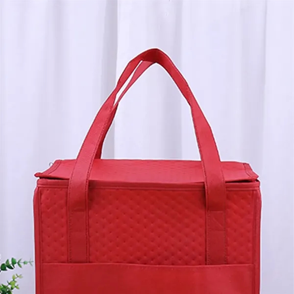 Reusable Non Woven Insulated Lunch Tote Bag - Reusable Non Woven Insulated Lunch Tote Bag - Image 4 of 6