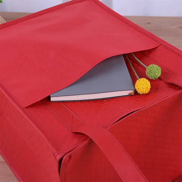 Reusable Non Woven Insulated Lunch Tote Bag - Reusable Non Woven Insulated Lunch Tote Bag - Image 6 of 6