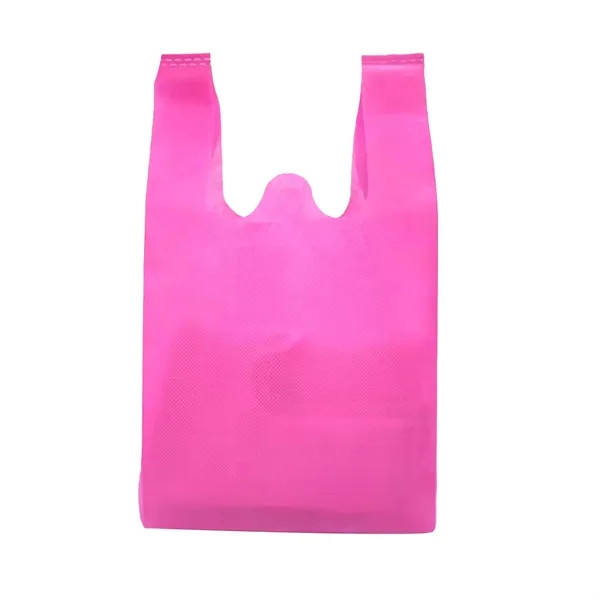 Reusable Non Woven Vest Shopping Bag - Reusable Non Woven Vest Shopping Bag - Image 1 of 3