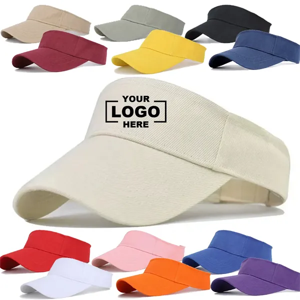 Sun Hat With Logo Print For Outdoor Protection - Sun Hat With Logo Print For Outdoor Protection - Image 0 of 18