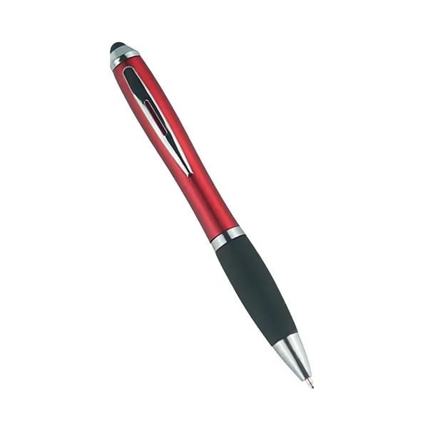 Sabre LED Light Stylus Metal Ballpoint Pen - Sabre LED Light Stylus Metal Ballpoint Pen - Image 2 of 3