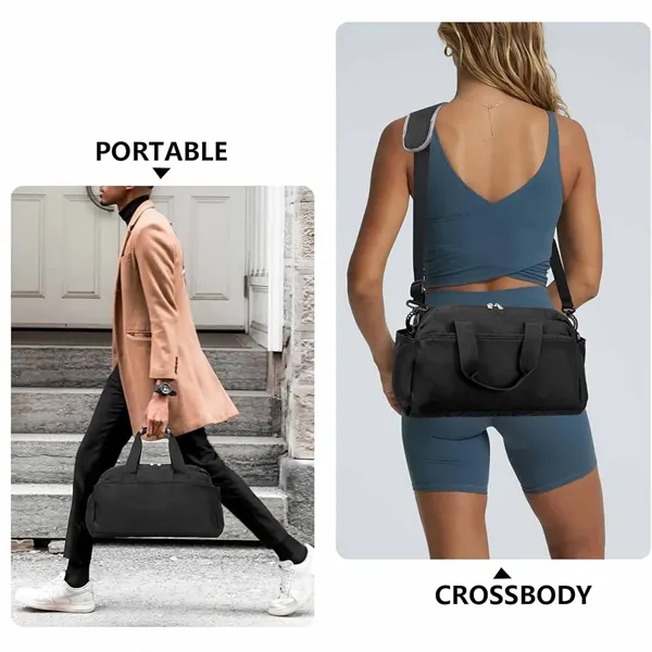 Portable Gym Bag Suitable For Travel And Exercise - Portable Gym Bag Suitable For Travel And Exercise - Image 8 of 8