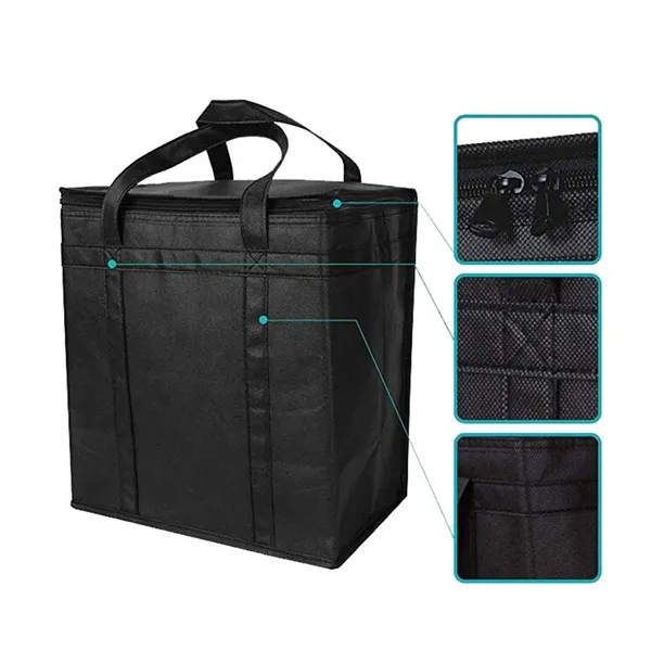 Non-woven Insulated Reusable Grocery Bag - Non-woven Insulated Reusable Grocery Bag - Image 1 of 4