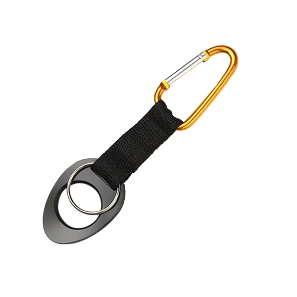 Water Bottle Holder with Carabiner Keychain - Water Bottle Holder with Carabiner Keychain - Image 2 of 3